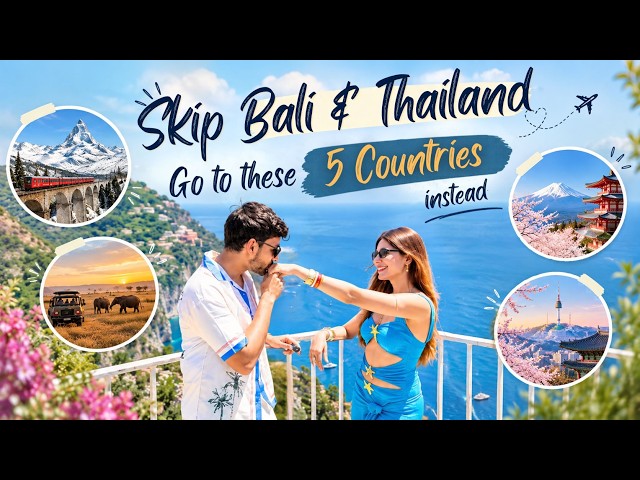 Top 5 Honeymoon destinations from India in 2026 | with Budget & Itinerary