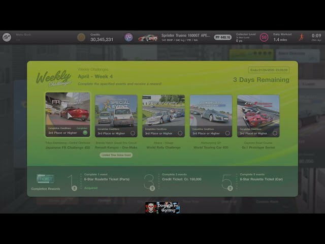 !!"Gran Turismo 7"!!"LIVE"!!"PS5pro"!! VR2 Weekly Challenge Race Shenanigan's!! ;) !!"2k&HDR&VR2"!!