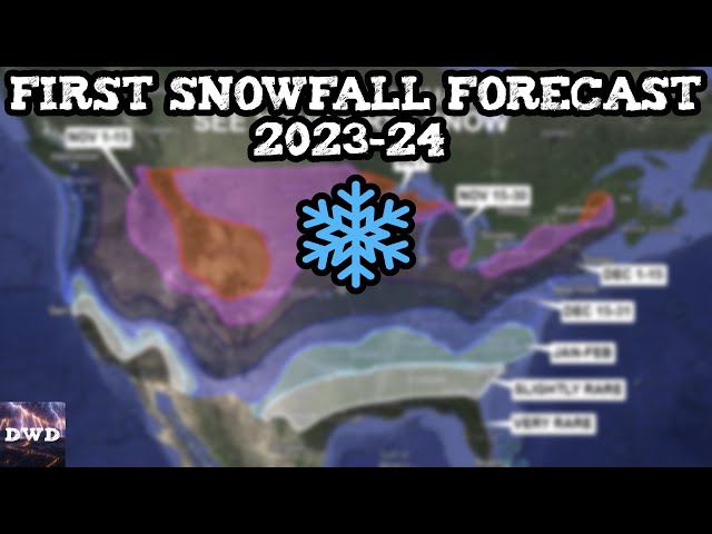 When To Expect Your First Snowfall (2023-2024)