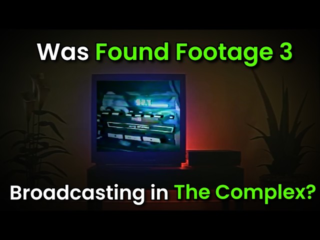 Found Footage 3 Was Broadcasting in The Complex | Backrooms Analysis and Theory