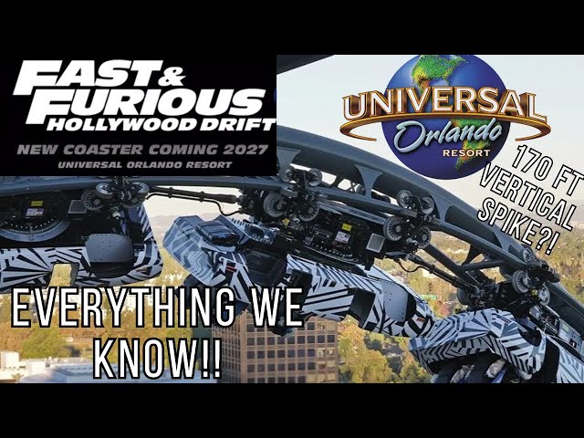 Universal Orlando Just Announced a NEW Roller Coaster!!! Everything YOU Need to Know