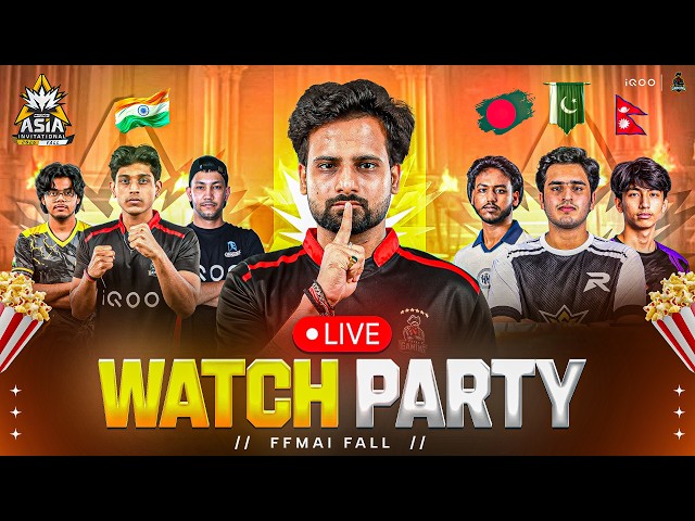 FFMAI WATCHPARTY LIVE WITH  iQOO TOTAL GAMING ESPORTS I TG FOZYAJAY #iQOO #iQOO15R