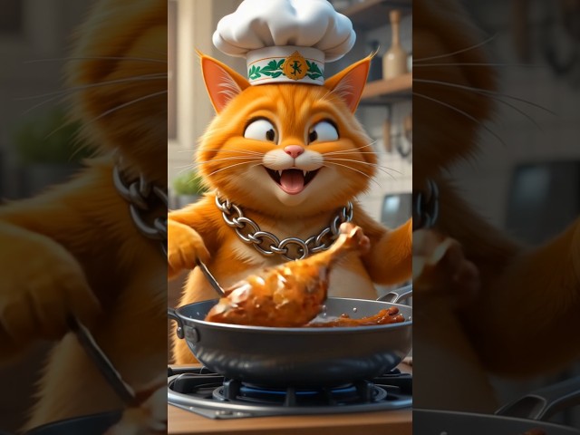 Ai animation cat video #cat #pets #3danimation #wildlife #funny #animallife