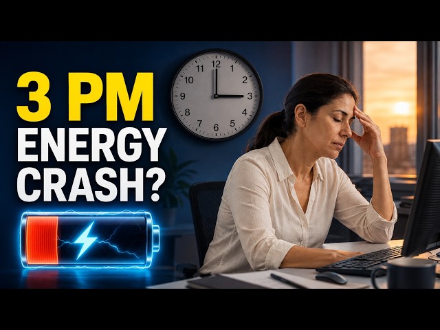 Why Am I Tired at 3pm? (The Real Reason & How to Fix It)