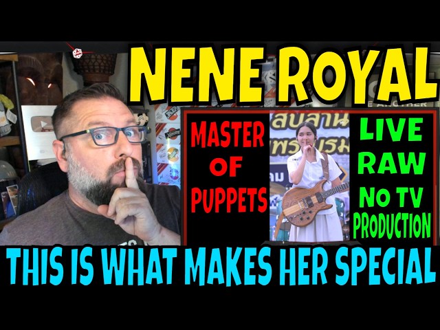 SHE'S A TRIPLE THREAT | NENE ROYAL - MASTER OF PUPPETS LIVE | REACTION