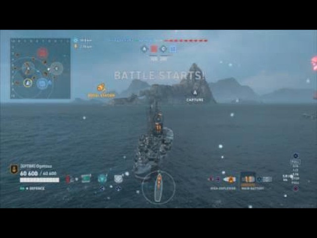 WoWS Legends - Defence LT cruiser 3886 xp