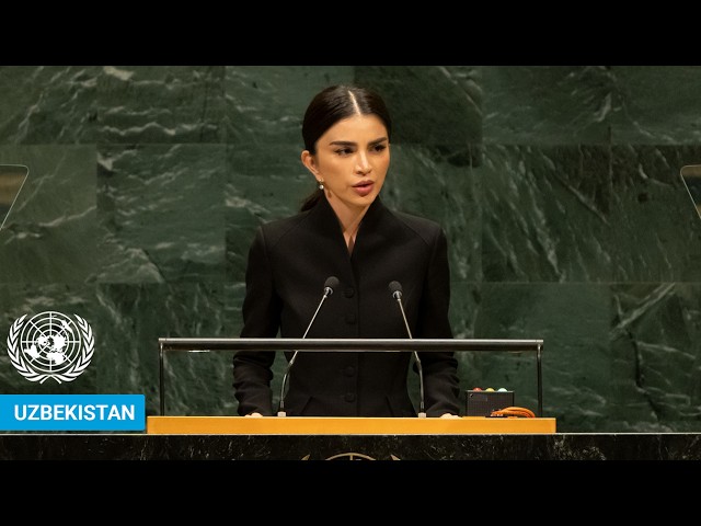🇺🇿 Uzbekistan - Head of Administration Addresses United Nations General Debate, 81st Session | #UNGA