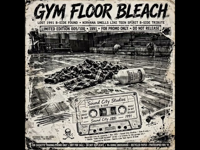 Gym Floor Bleach - LOST 1991 B-SIDE FOUND (The Smells Like Teen Spirit B-Side)