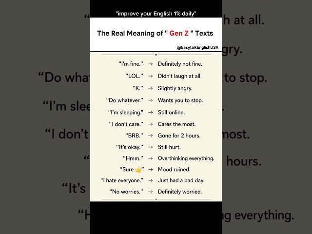 Gen Z texts decoded!😭📱 Do you know what these really mean? #generationonline #digitalcolonization