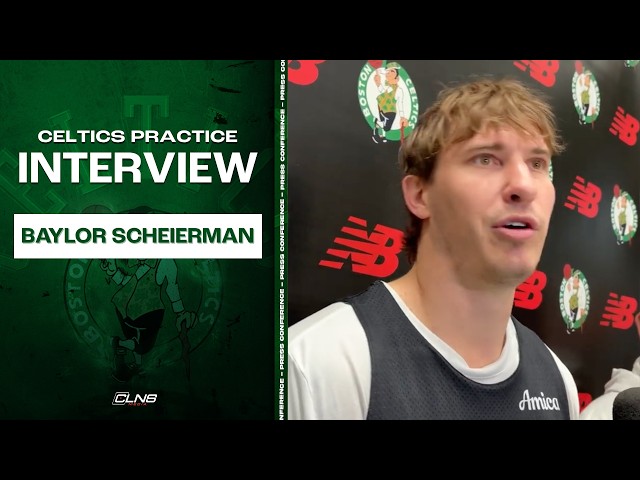 Baylor Scheierman Inspired by Payton Pritchard Contract | Celtics Practice