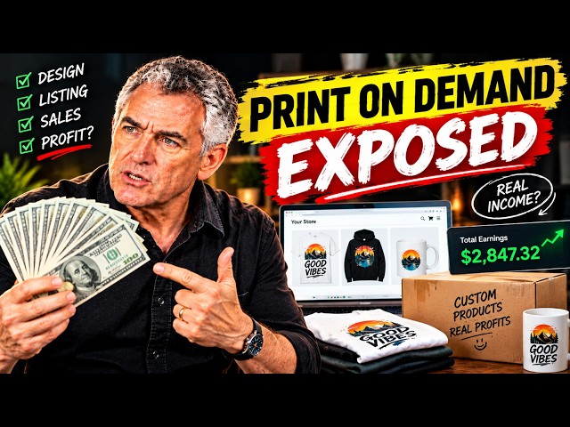 I Tried Print on Demand for 7 Days — Here’s What Happened