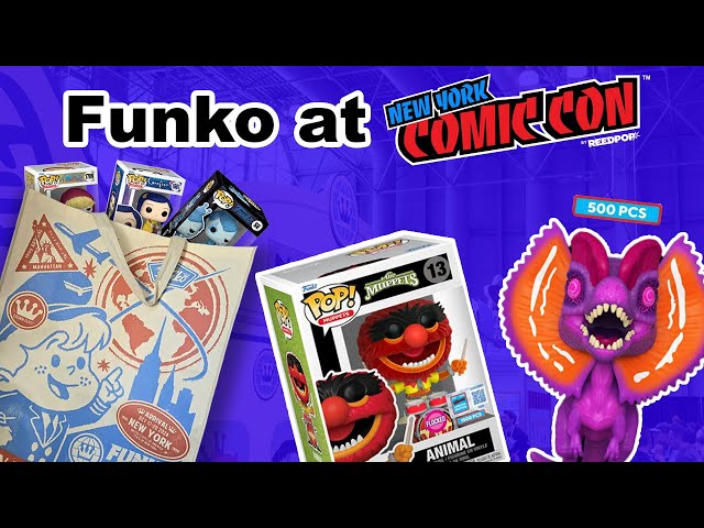 The BEST Funko Pop EXCLUSIVES at New York Comic Con 2024!