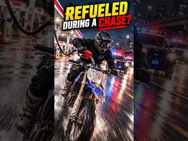 He Refueled TWICE During a Police Chase