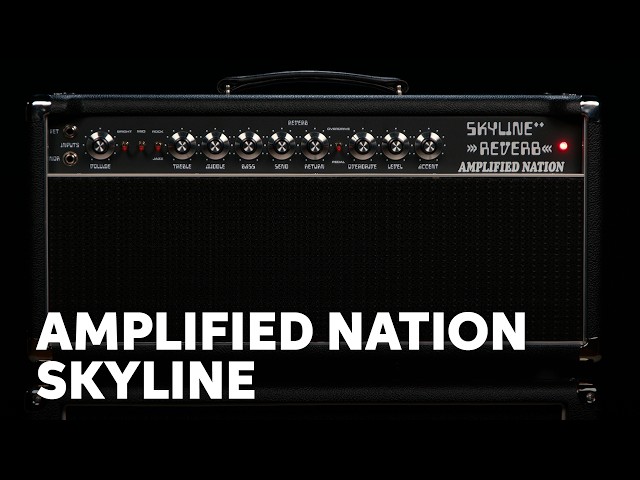Can This Boutique Amp Bring the Heat? | Amplified Nation Skyline Reverb Guitar Amp Head