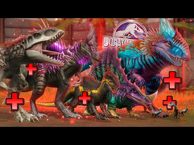 Upgrading ALL My Carnivores!!! | Jurassic World - The Game - Ep602 HD