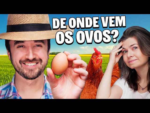 DESCOBRINDO DE ONDE VEM OS OVOS!