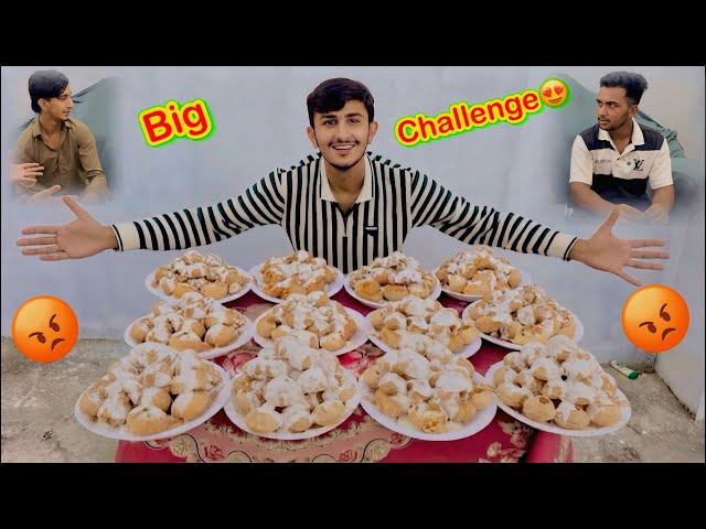 1 Minute Mein Golgappe Khane Ka Record Ban Gaya🧐/koki pendu/Zohaib pendu