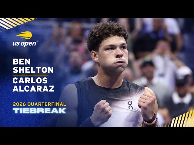 Ben Shelton vs. Carlos Alcaraz Match Tiebreak | 2026 US Open