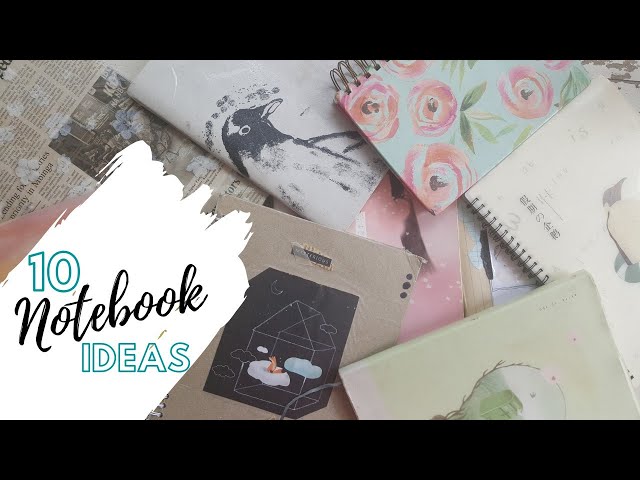 10 FUN AND CREATIVE WAYS TO USE A NOTEBOOK ♡ | How to fill an empty or new notebook | StudyNova
