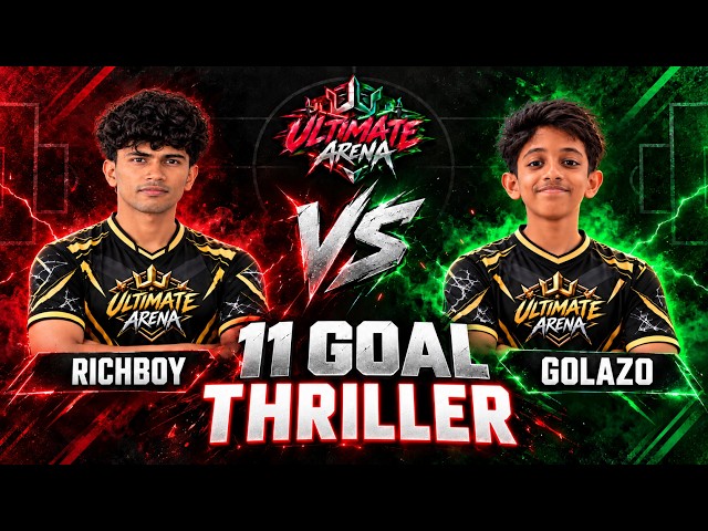 11 Goal Thriller! 🔥 Richboy vs Golazo | Ultimate Arena | eFootball Highlights