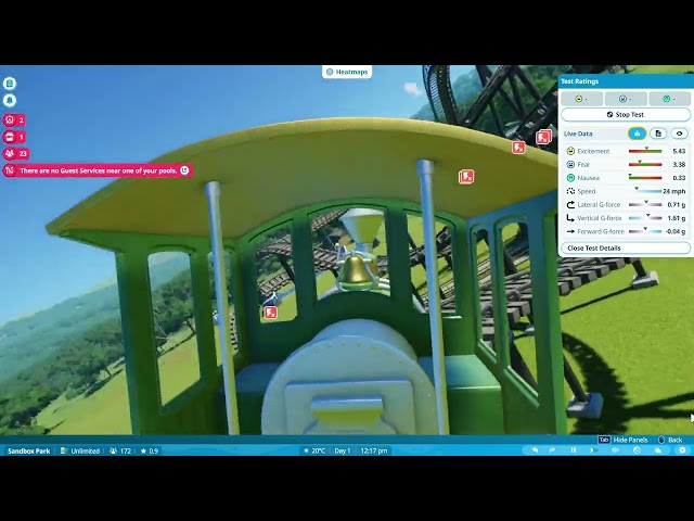 Planet Coaster 2  train coaster