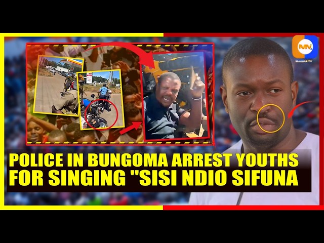 Bungoma Police Seize Bikes Over "Sifuna" Chants as MP Wamboka Steps In, While Mt Kenya Cheers Him