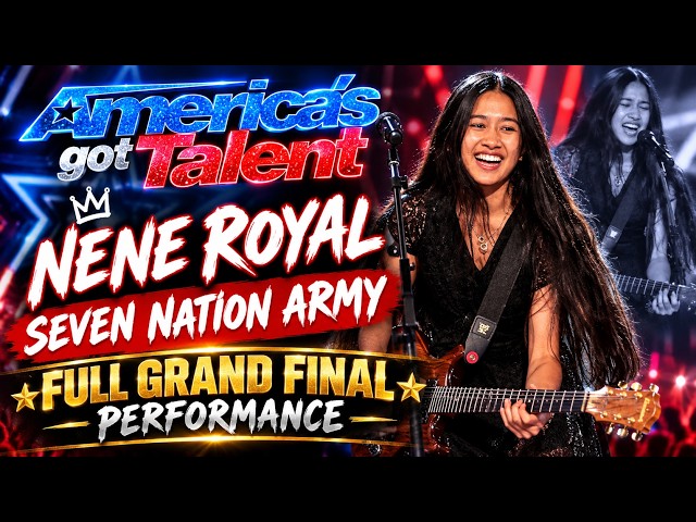 Nene Royal Seven Nation Army Full Grand Final Performance | America's Got Talent 2026 Grand Final