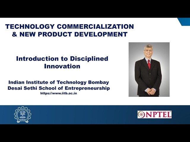 Week 1: Module 1: Introduction to Disciplined Innovation