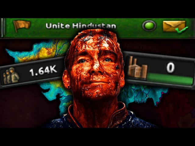 The WORST Way to Unify India in HOI4