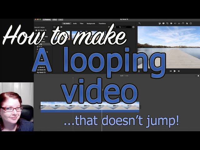 How to make a seamless looping video that doesn't jump!