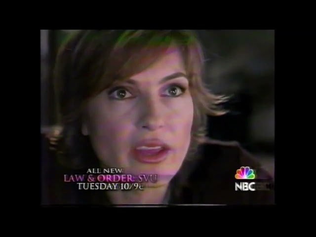 WNBC (NBC) "Law & Order: SVU" Promo 2004