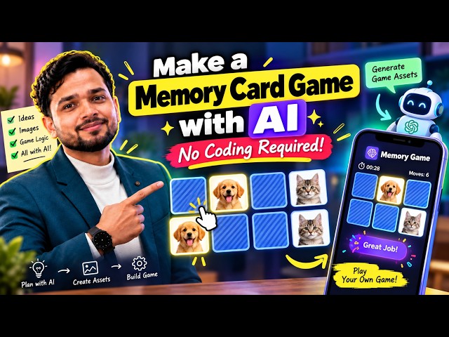 Build a Memory Game Using AI | Create Your Own Game from Scratch