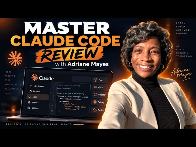 REVIEW: FULL Claude Code Tutorial For Beginners in 2026 by AI Foundations