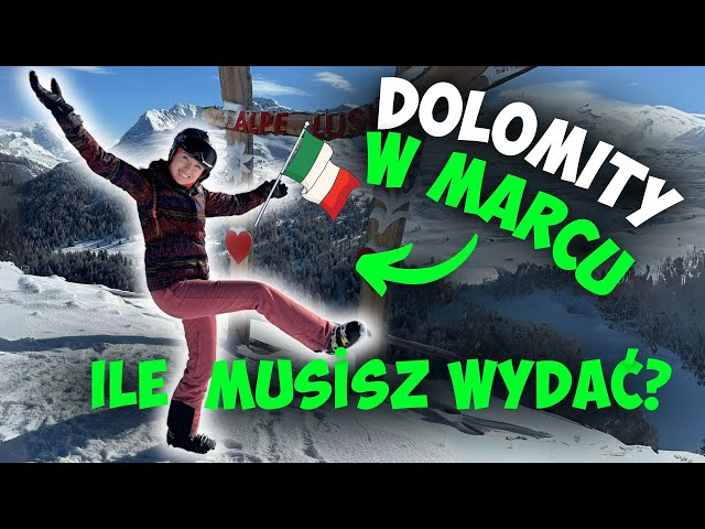 Ile Kosztuje Wyjazd na NARTY w Marcu? 🎿🇮🇹Vlog Val Di Fassa-Alpe Lusia- San Pellegrino-Carezza ❄️⛷