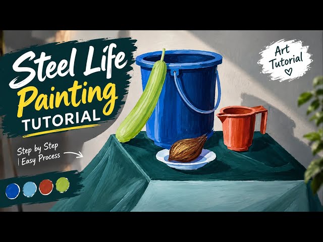 Steel life | step by step | learn how to pain 