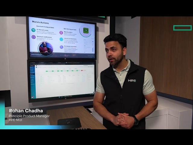 Self-heal the wired network before users experience a problem with HPE Mist