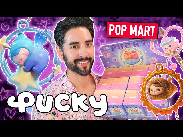 NEW PUCKY -  Dreamy Wishes FULL SERIES! - POP MART BLIND BOX UNBOXING 💜