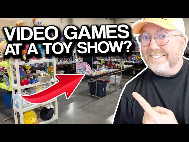 Can I find VIDEO GAMES at a Toy Convention? Washington State Toy Show