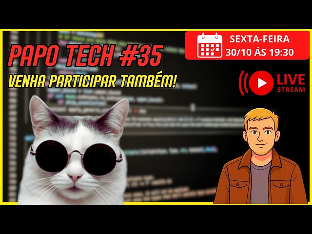 Papo Tech #35 - Falando de Programação e Tecnologia com os inscritos! #19