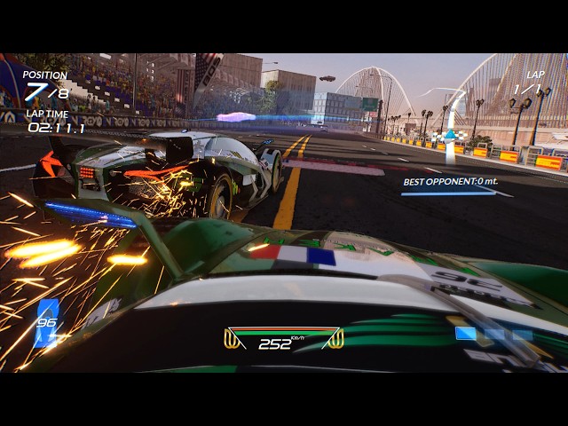 XENON RACER in VR race5 UEVR Oculus Rift
