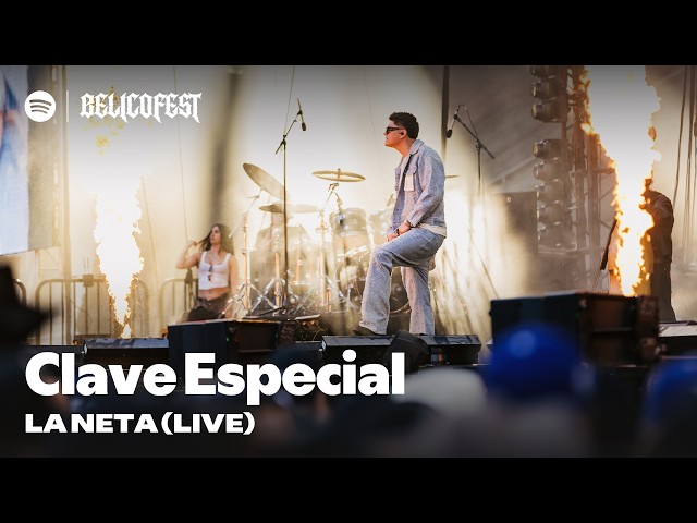 Clave Especial -  "La Neta" (LIVE) at Spotify x Belicofest