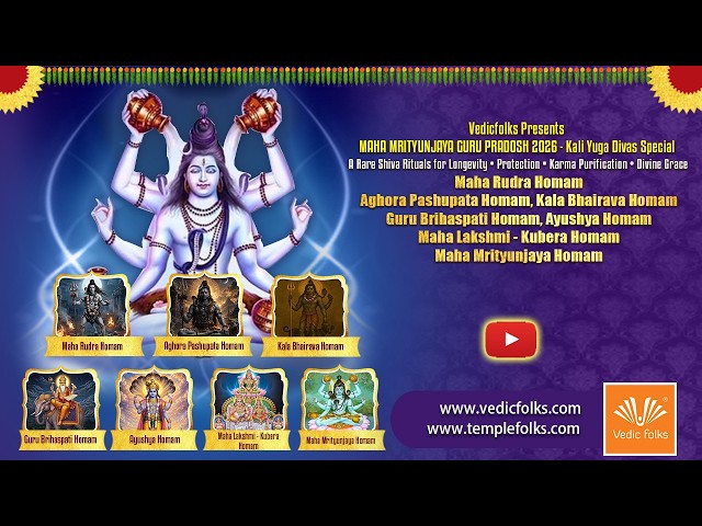 MAHA MRITYUNJAYA GURU PRADOSH 2026 - The Kali Yuga Divas Special | Vedicfolks
