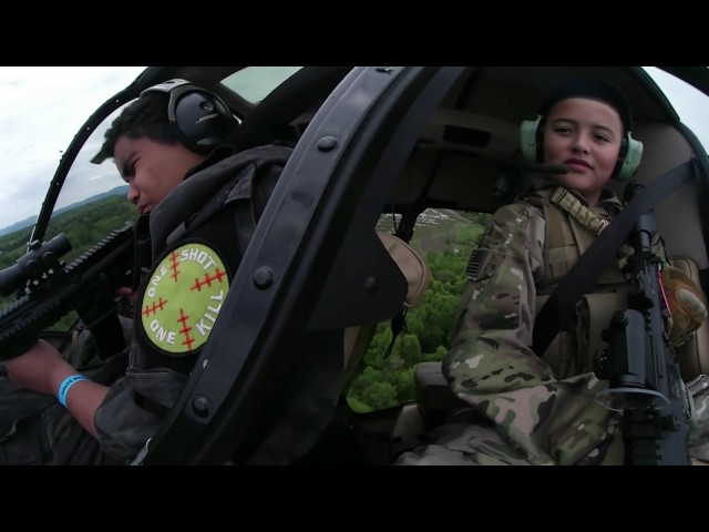 360 Attack Chopper Run - Gunner POV