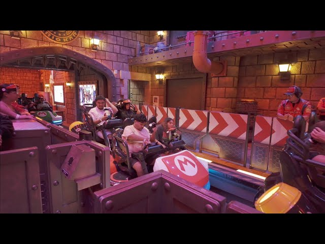 Mario Kart Bowser’s Challenge Queue and FULL Ridethrough Universal Studios