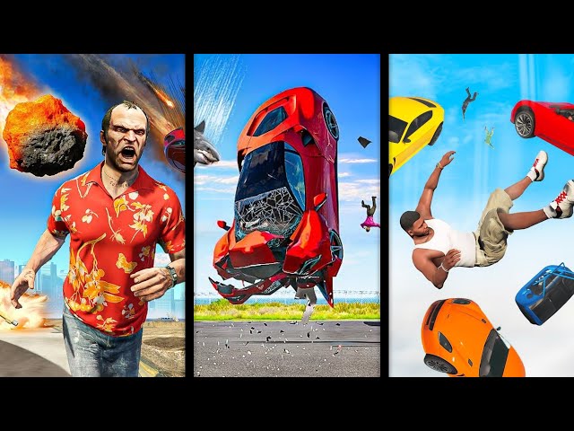 GTA 5 but chaos happens 142 minutes straight