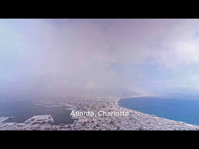Snow, Ice and Disruption Across the U.S.