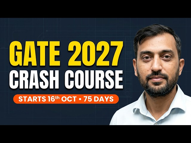 GATE 2027 || Crash Course || Engineers Career Group || Start Date 16th October 2026