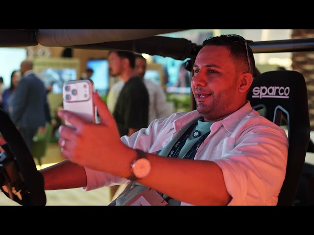 Immersive Buggy Simulator & Interactive Stand | Arabian Travel Market 2026 | Power Interactive