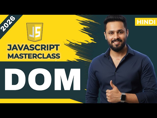JavaScript Tutorial in Hindi #64 DOM | Document Object Model #javascript