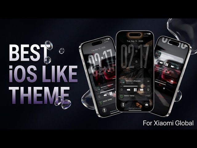 AMAZING 😍 iOS  LIKE  THEME FOR  XIAOMI GLOBAL 